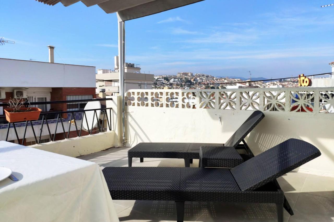 Atico Del Mar Appartement Torre Del Mar Buitenkant foto