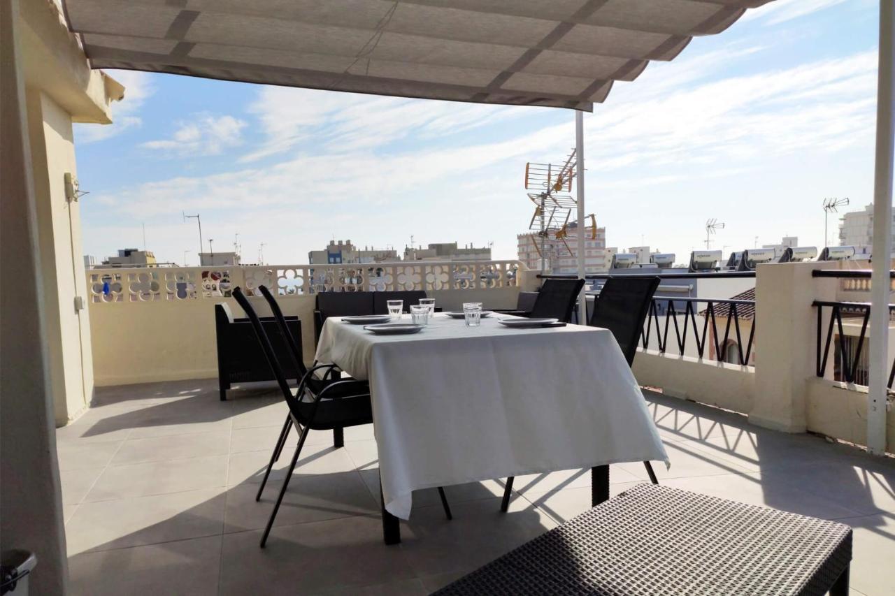 Atico Del Mar Appartement Torre Del Mar Buitenkant foto